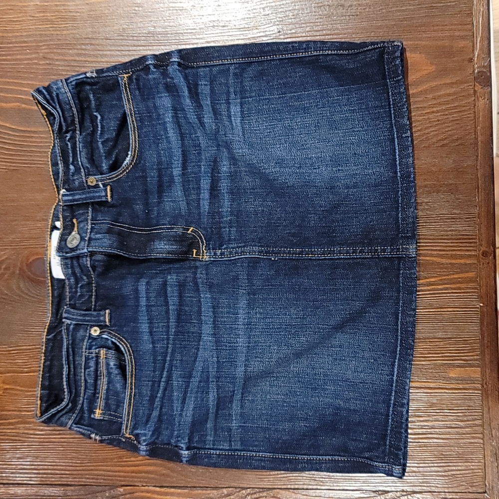 Abercrombie Jean Skirt